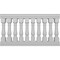 Ekena Millwork Fiberthane Oxford Balustrade Railing Kit, Style N (7 1/2" On-Center Spacing to Pass 4" Sphere Code) BALK42X072OXN - alternate 1